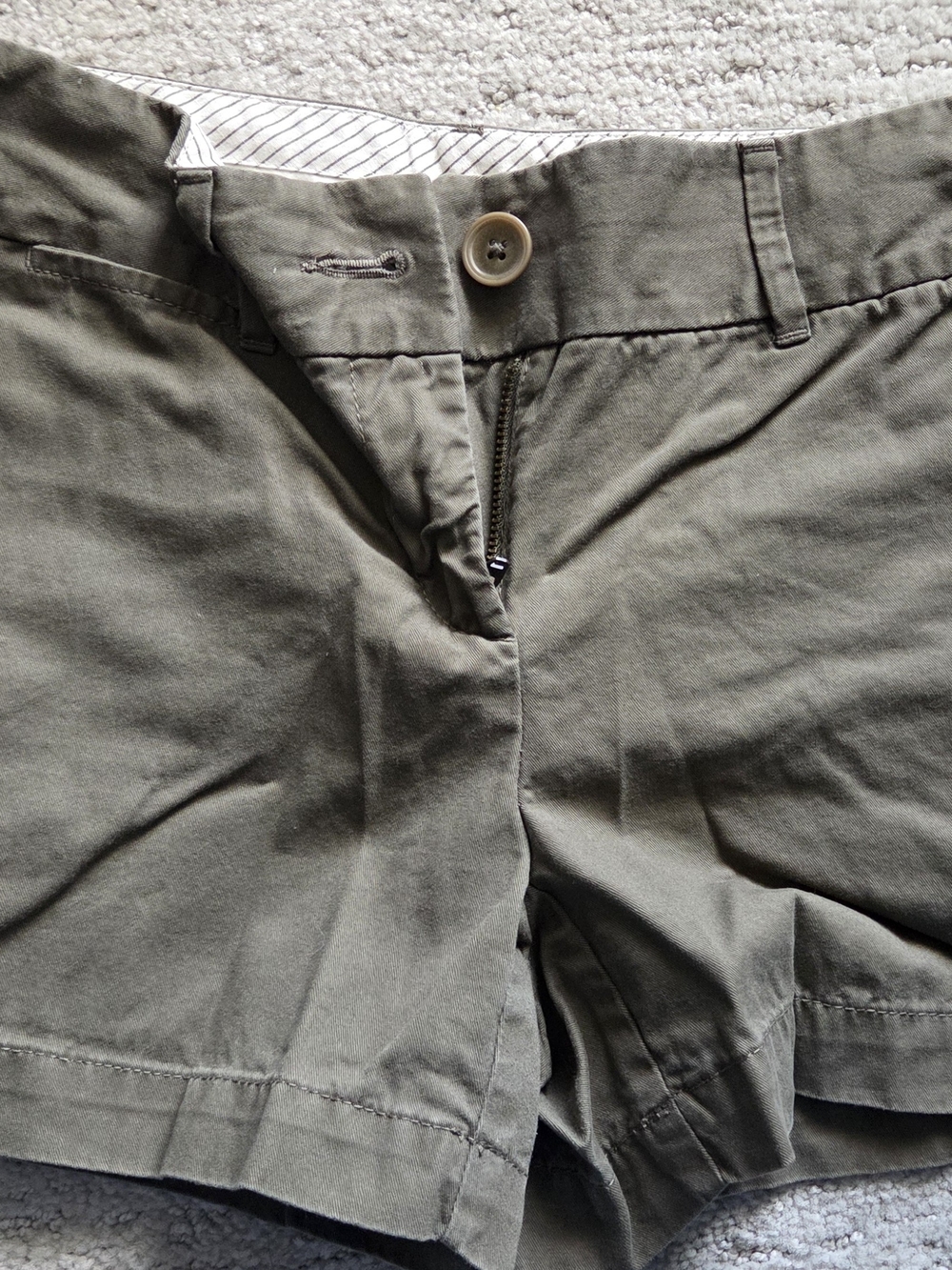 LOFT Olive Green Women's Shorts